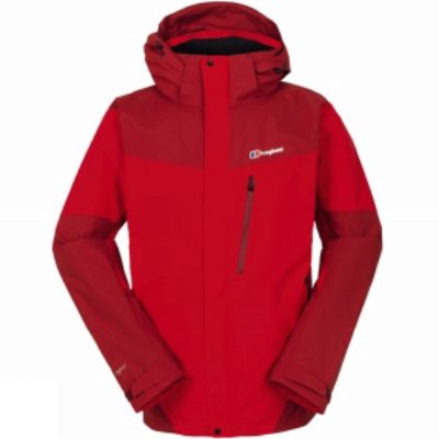 Berghaus Mens Arran Jacket Extrem Red / Red Dahlia